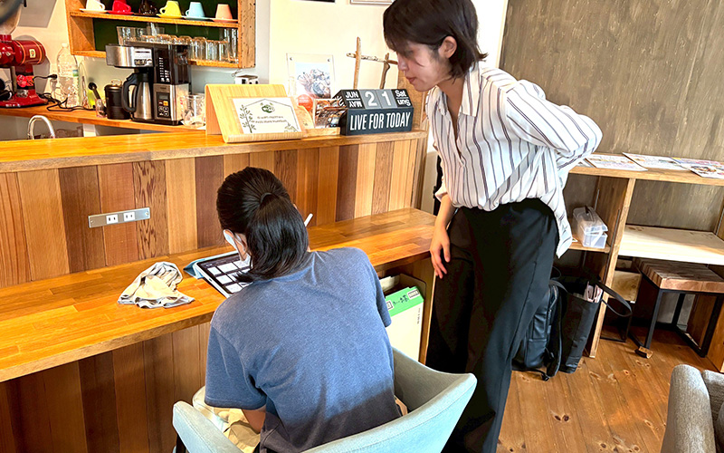 野洲校スクールの様子のイメージ